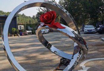 鉆戒雕塑標(biāo)志供需，透雕系列，大型鉆戒雕塑制造商