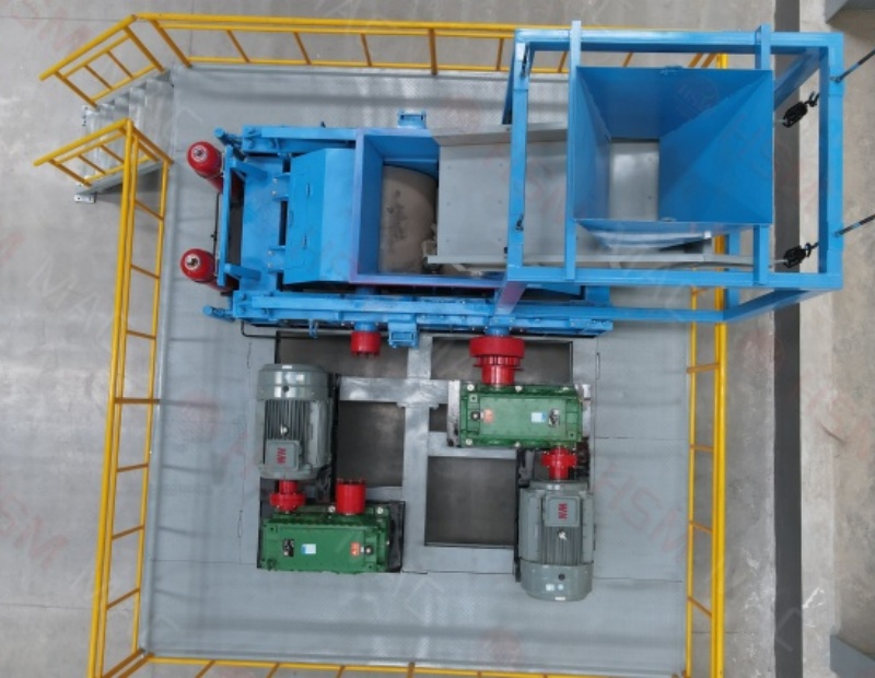 鈦鐵礦對輥制砂機